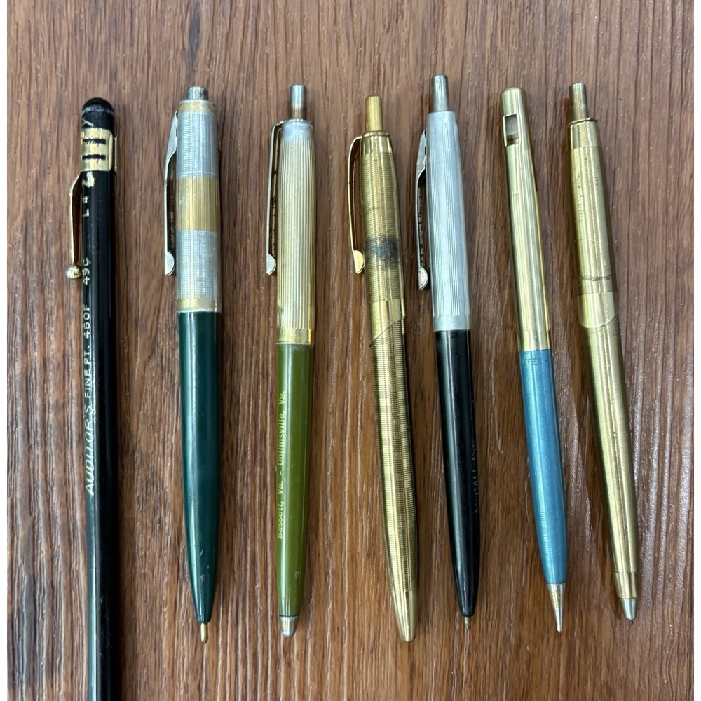 7‎ Vintage Advertising Pens